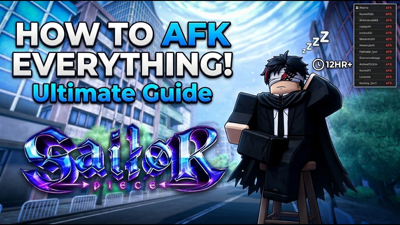 BEST WAYS TO AFK FARM EVERYTHING!!(ULTIMATE GUIDE) | SAILOR PIECE