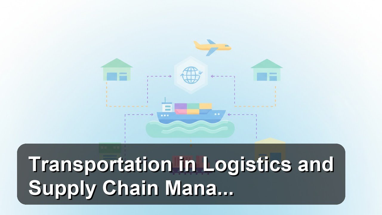 Ch4   Transportation in Logistics and Supply Chain Management   1 of 2