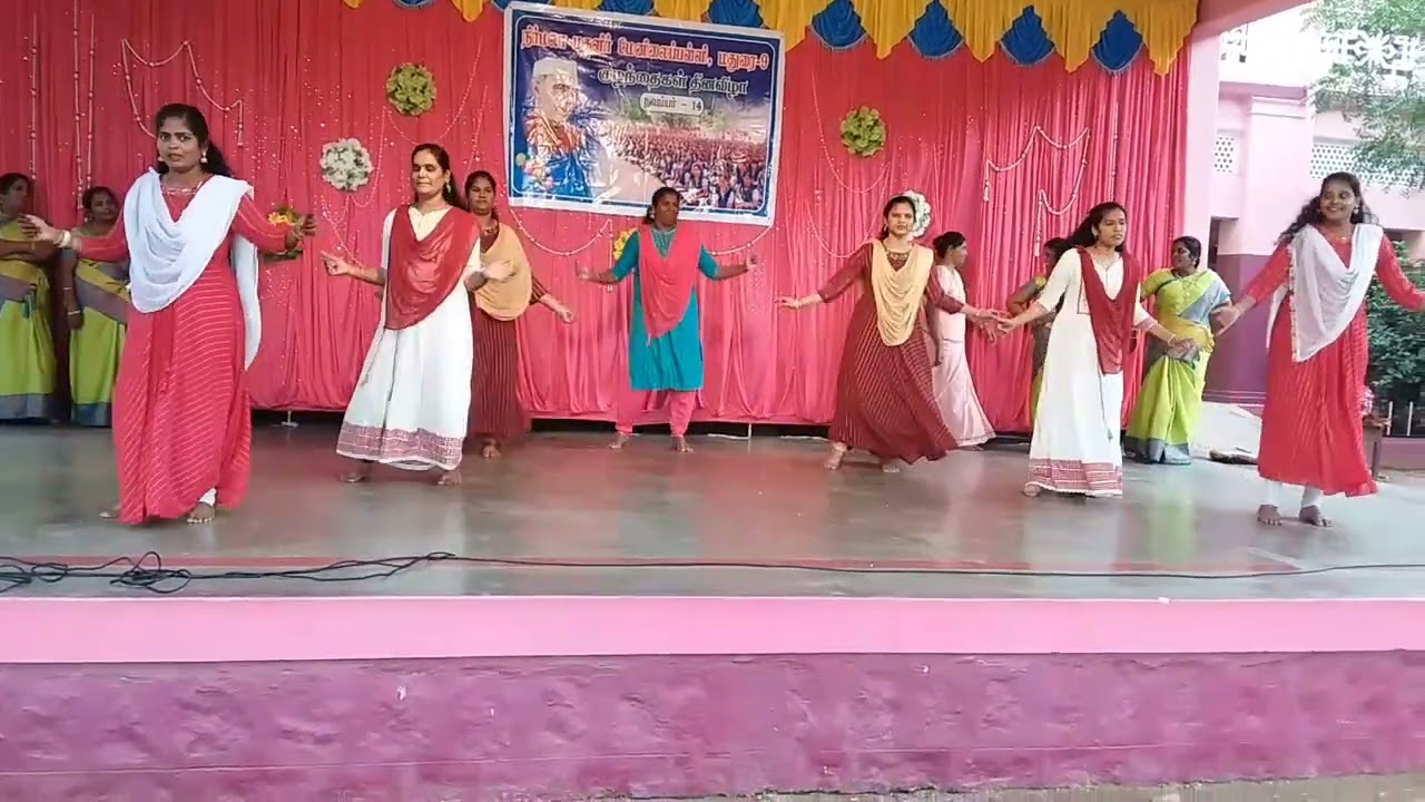 Nirmala Girls' Hr.Sec.School, Madurai - Children's Day Celebration 2022 - Stunning Dance Performance