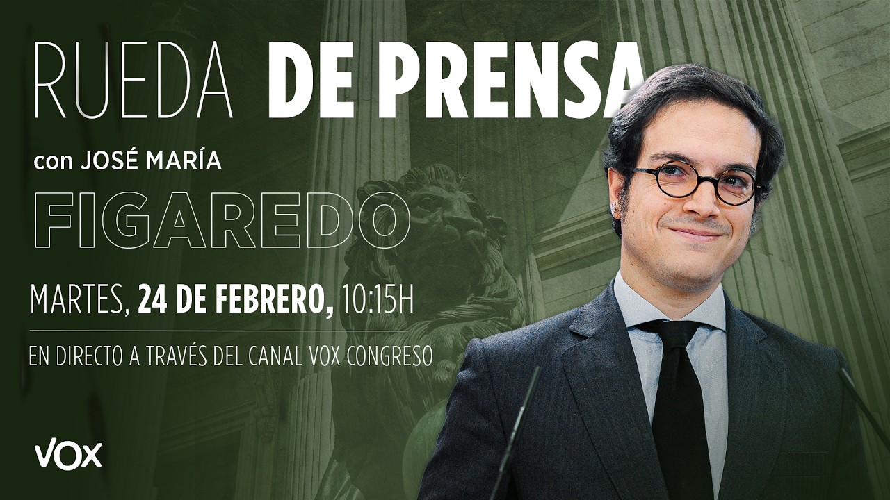 🔴 DIRECTO | Rueda de prensa de José María Figaredo