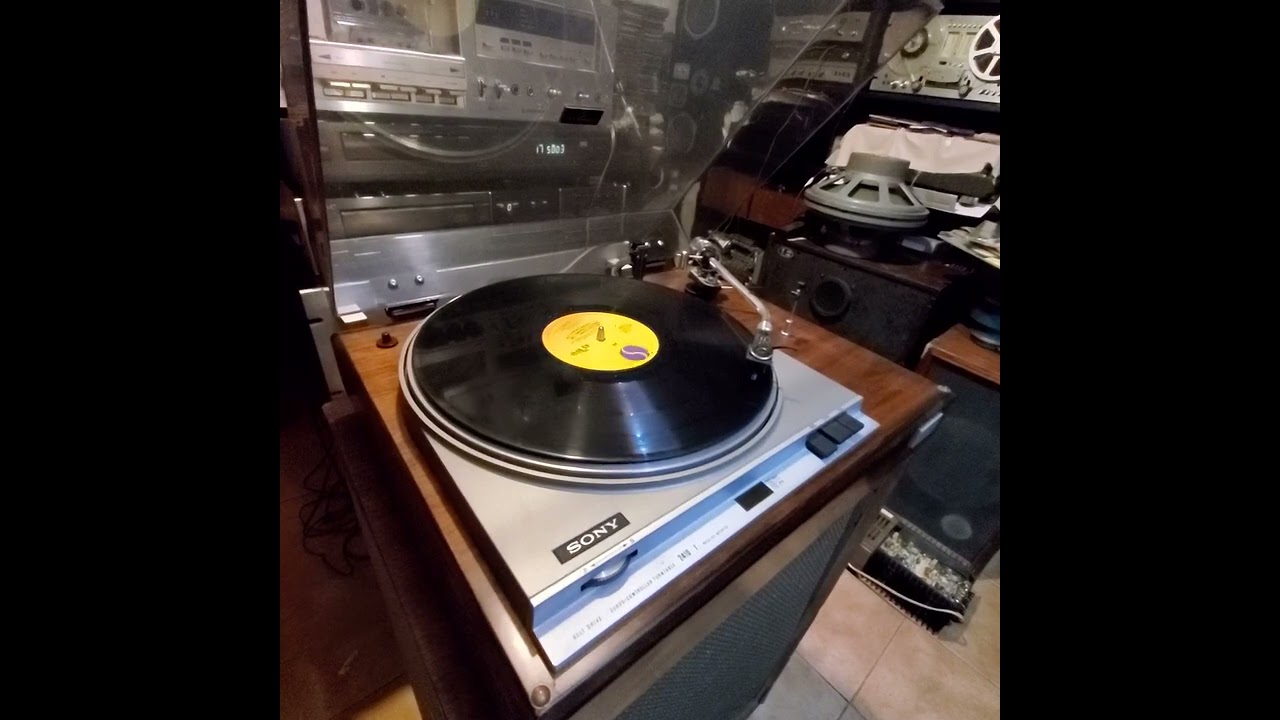 TORNAMESA AUDIOFILA SONY 2410 BELT TOP VINTAGE HIEND MERCADO INTERNO JAPONES !