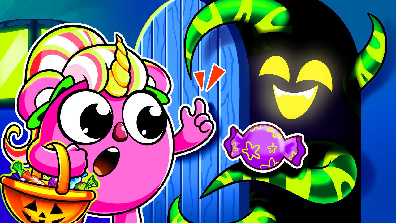 🎃 Halloween-Nachtsong 🎃 Süßes oder Saures | Lustige Kinderlieder 😻🐨🐰🦁 und Kinderreime von Baby Zoo