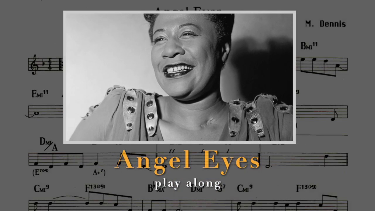 Angel Eyes - backing track + music sheet