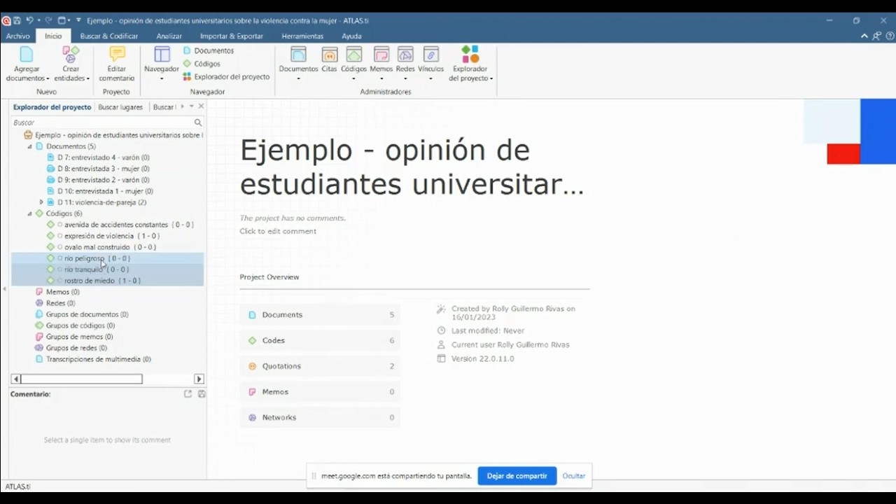 Sesión 2 - Organización e importación de documentos en ATLAS.ti 22