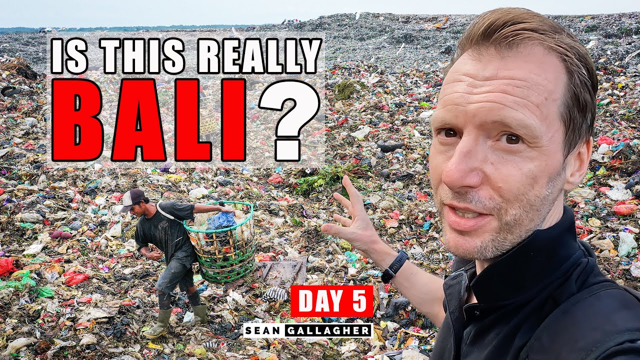Bali’s Secret Waste Crisis 🚨🚮 Photographing the Island's Polluted Mangroves & Shocking Landfill