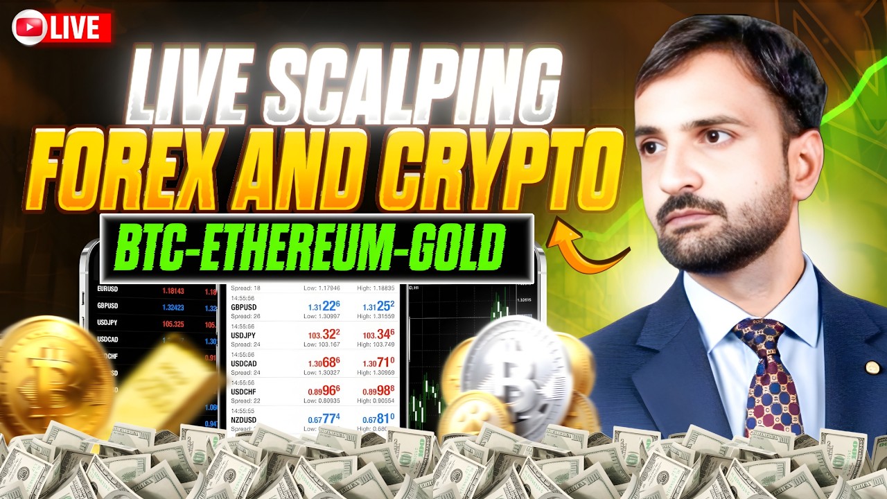 Live Gold & Bitcoin Scalping &ndash; Forex & Crypto Trading Strategies