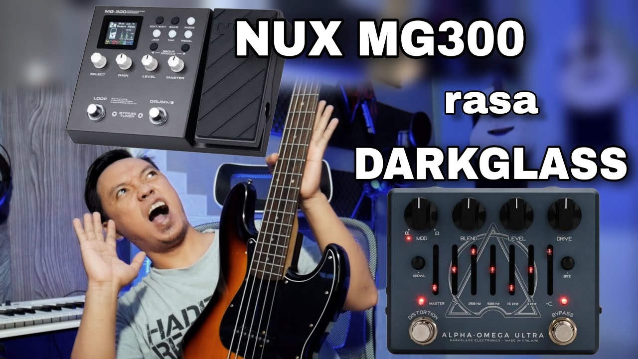 NUX MG300 BASS PRESET METAL TONE