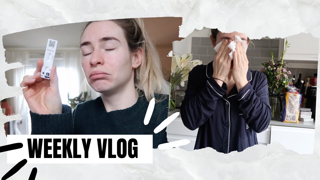 We caught Covid! Isolation Vlog | Weekly Vlog #230
