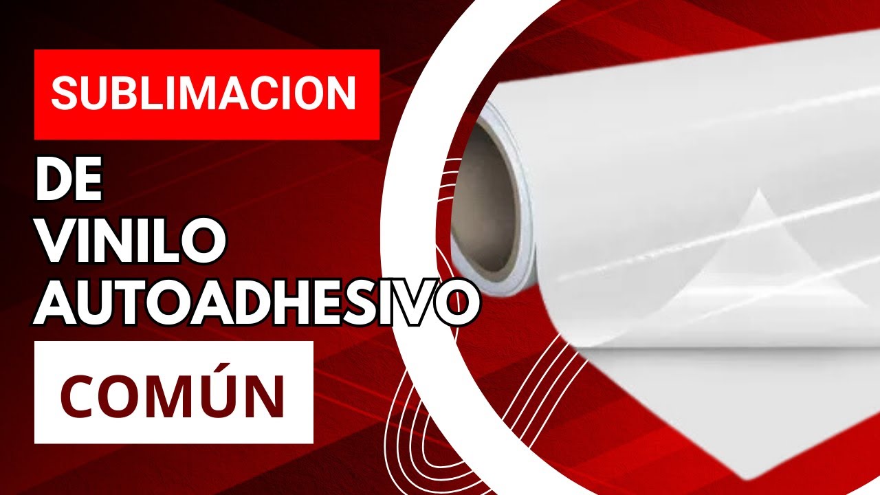 🌈 SUBLIMACIÓN de VINILO Autoadhesivo