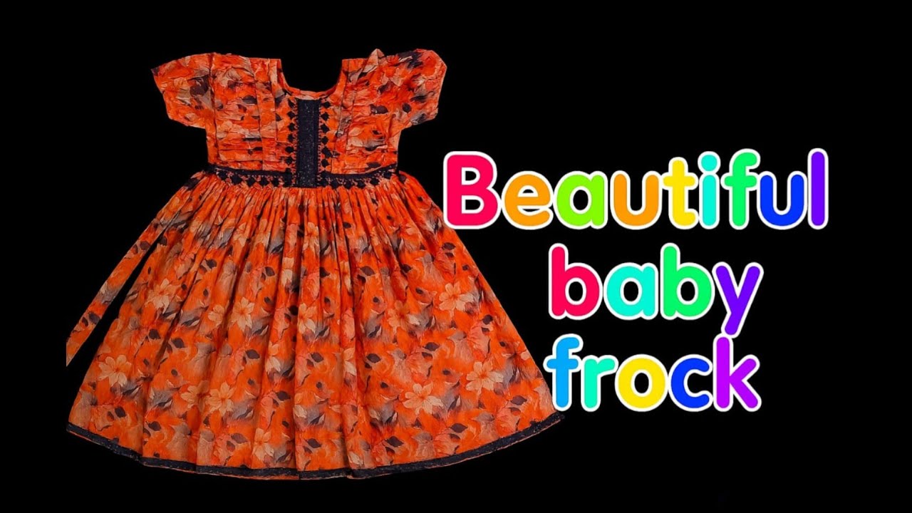 🌸Beautiful baby frock cutting & stitching 🌸♥️🧵🪡