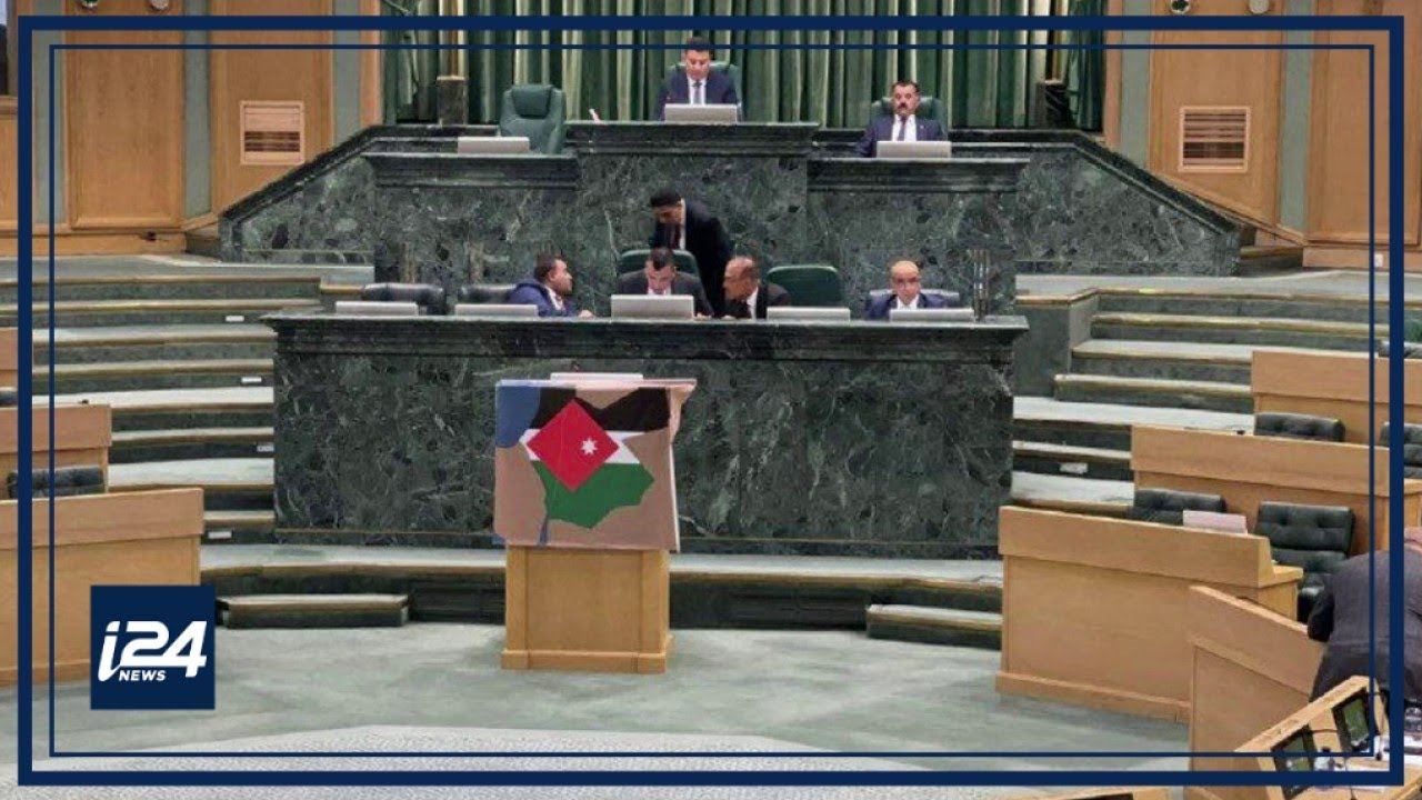 La Jordanie r&eacute;plique &agrave; la carte du Grand Isra&euml;l de Betsalel Smotrich avec sa propre carte