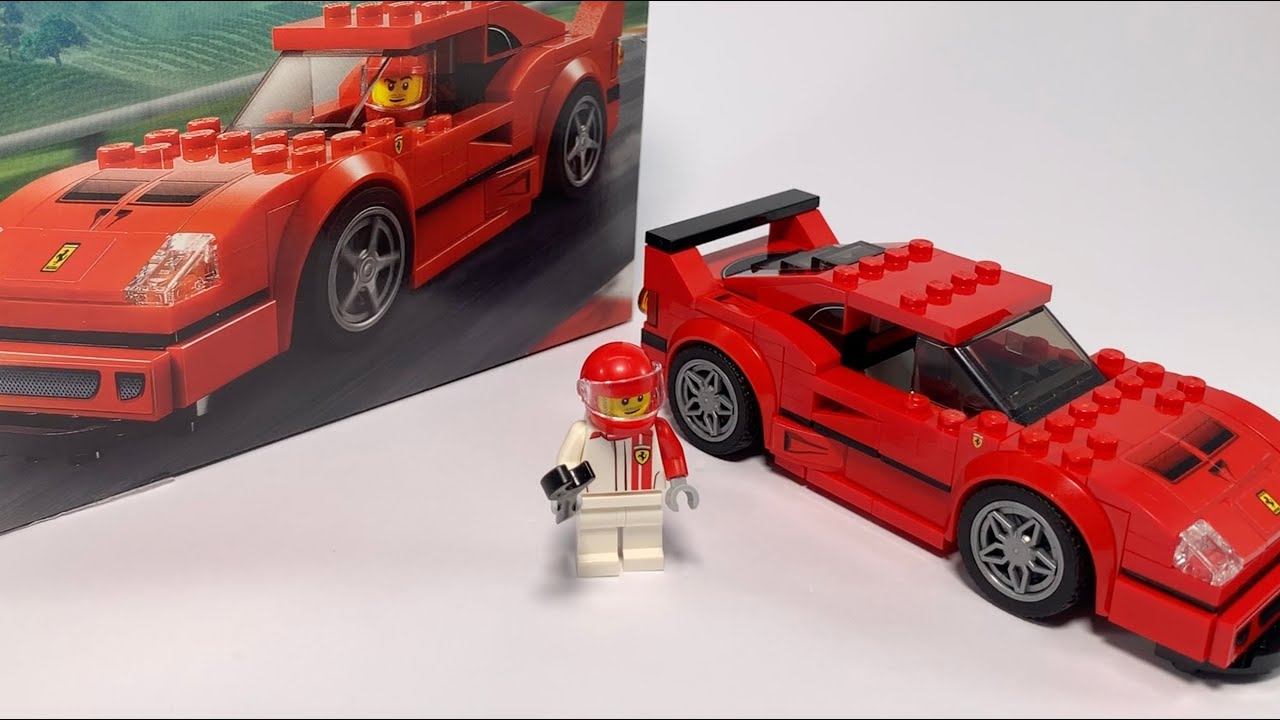 Lego Speed Champions #75890 Ferrari F40 Competizione Speed Build