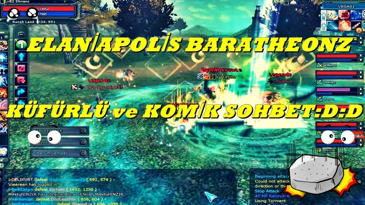 ELANİAPOLİS PK-Shirenz 'Baratheonz' Williamz / (+10WB +9Mitril G&ouml;ğ&uuml;sl&uuml;k and Helmet) , VEGA PK!