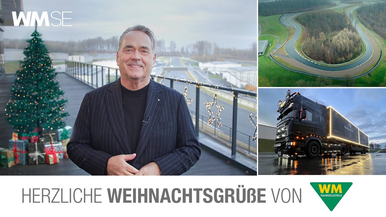 Weihnachtsgrüße von WM 2024 | Frank Schröder (Vorstandsvorsitzender der WM SE)