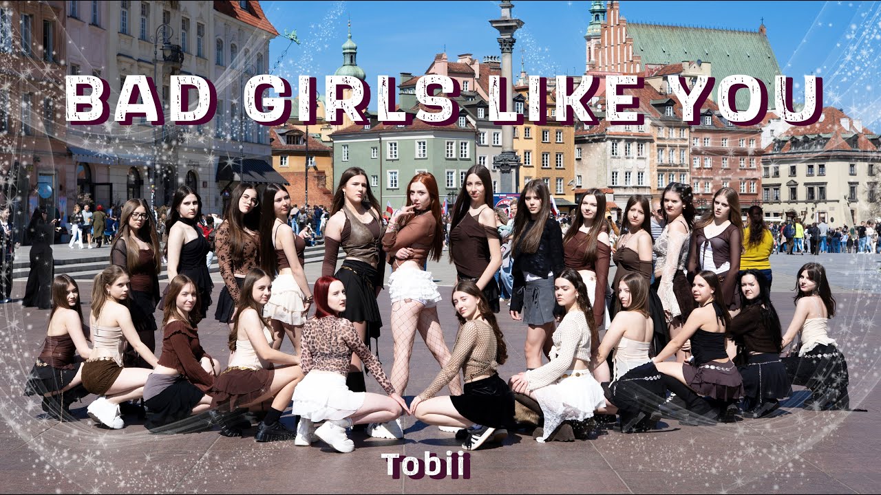 [TPOP IN PUBLIC] TOBII - &ldquo;BAD GIRLS LIKE YOU&rdquo; | Dance Cover by DM CREW from Poland