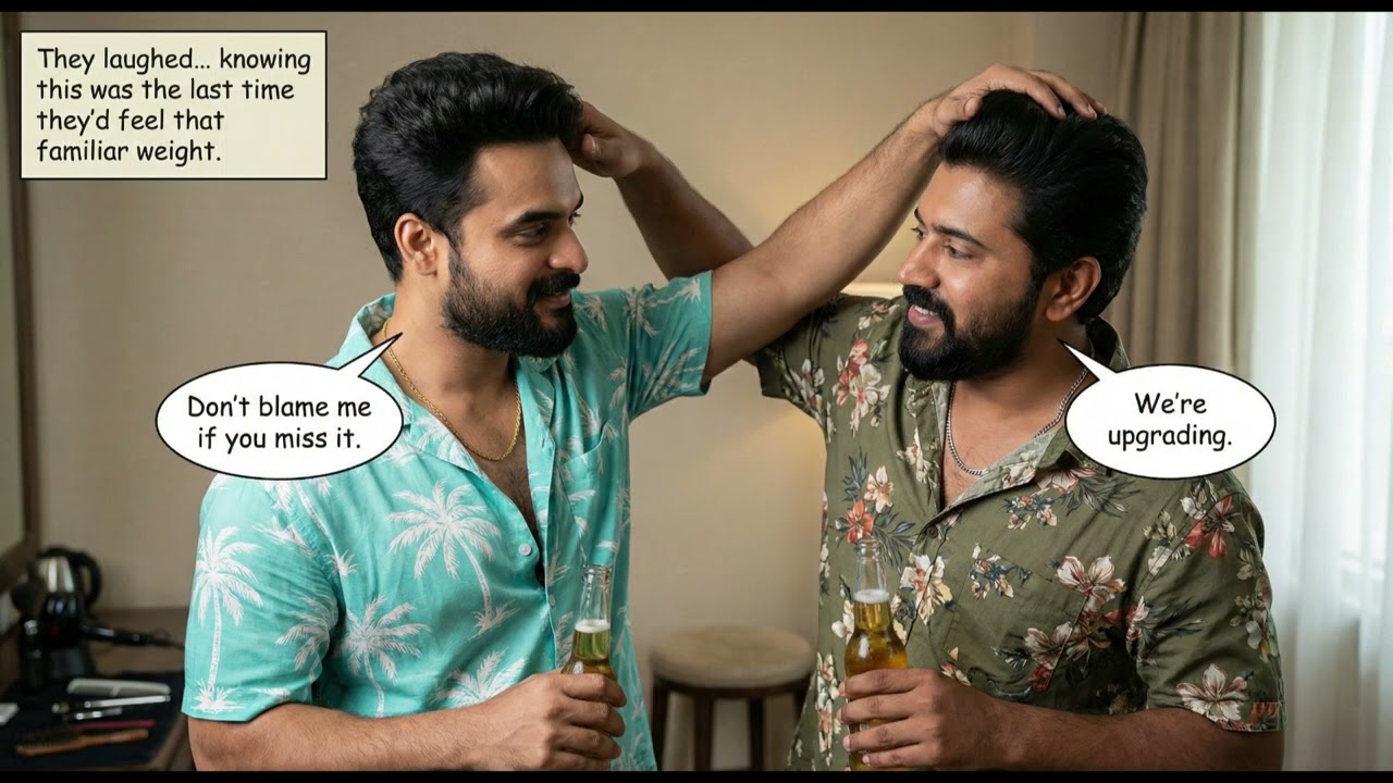 Goa headshave party between friends part 1
