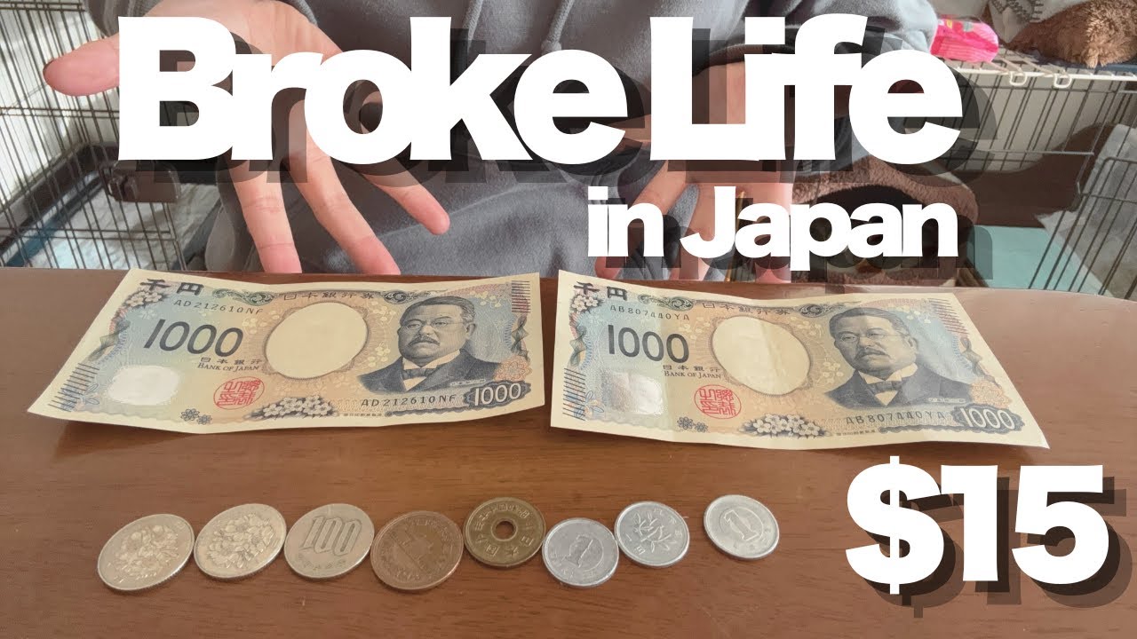 Living Broke in Japan with No Income | How I Survive on Almost No Money | Japanese Vlog