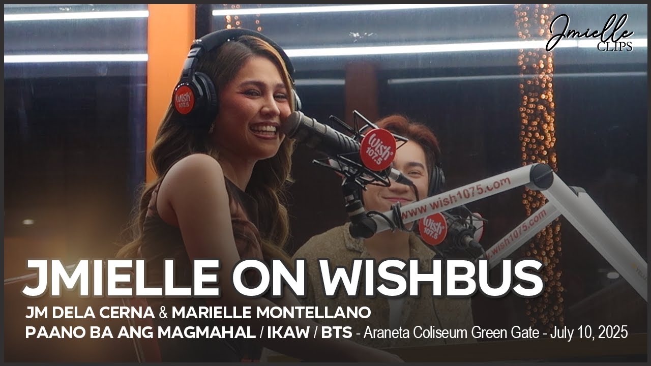 JMIELLE on Wish Bus 107.5 - JM Dela Cerna & Marielle Montellano