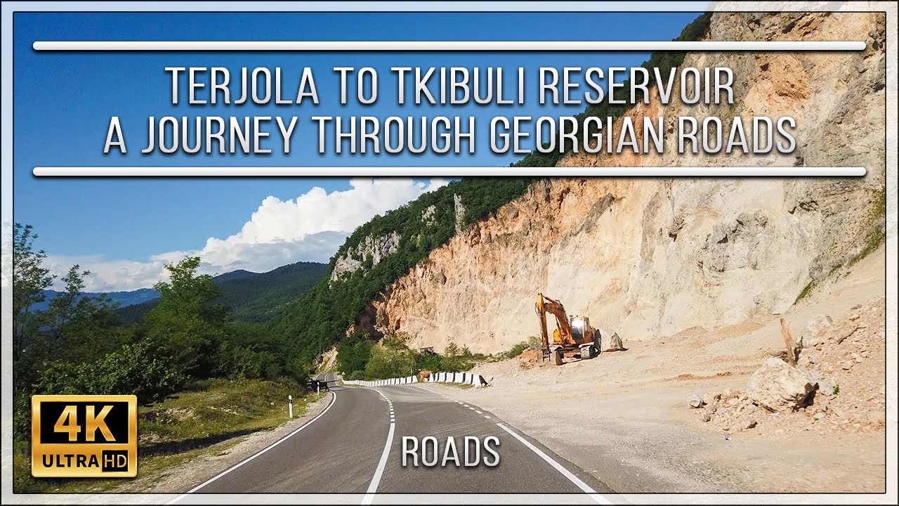 Terjola to Tkibuli Reservoir: A Journey Through Georgian Roads