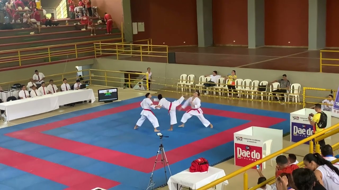 Bolivar Team Kata. Kata Sochin + Bunkai. II Colombian National Karate Championship 2022.