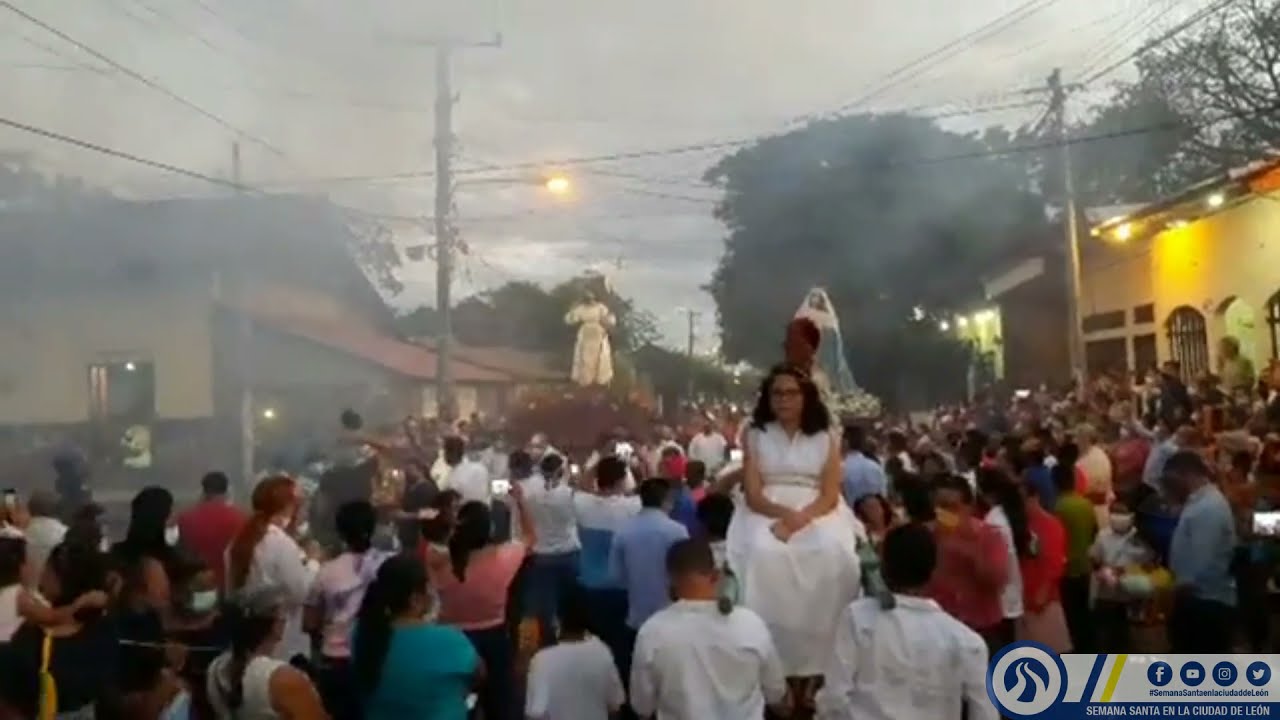 Procesión del Domingo de Resurrección  Resucitado de Sutiaba 2021