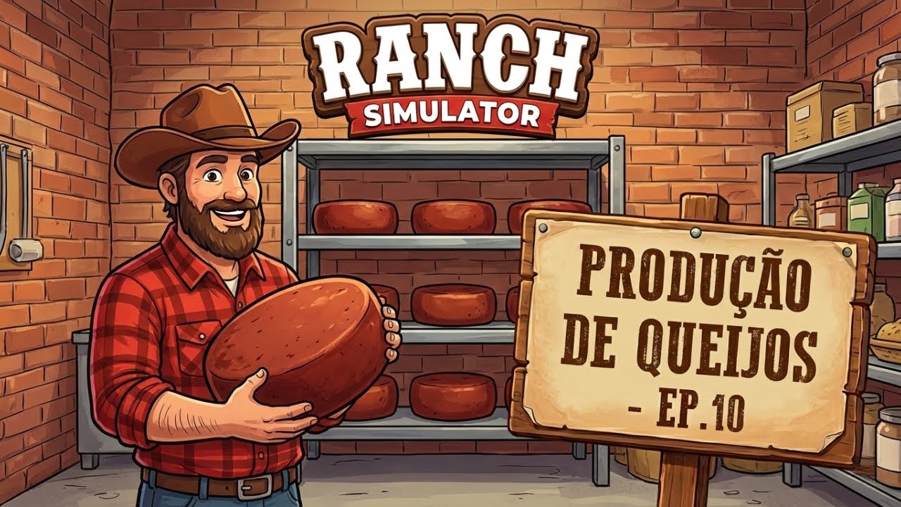 PRODUÇÃO DE QUEIJOS - VALE A PENA FAZER O QUEIJO OU VENDER O LEITE? - RANCH SIMULATOR - EP.10
