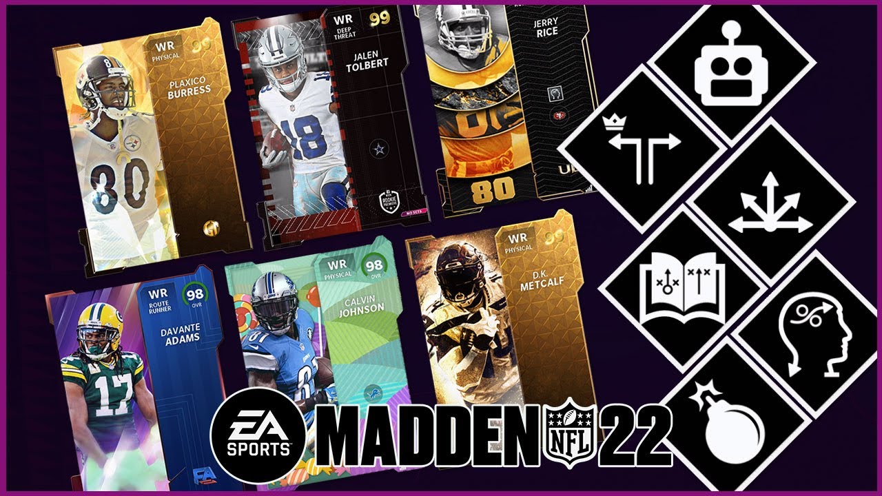 The BEST WIDE RECEIVERS + ABILITIES In Madden 22 Ultimate Team [Final List]