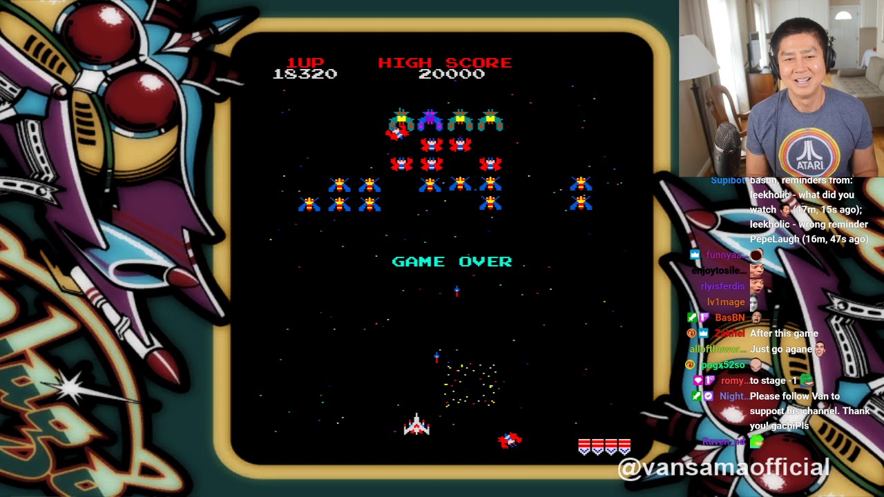 Van Darkholme Plays Galaga ASSault