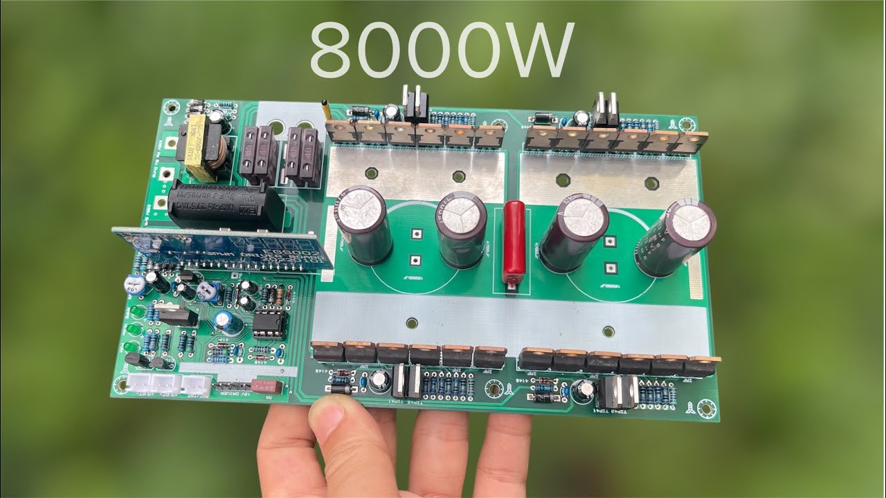 Chắc chắn nhiều người thích chế cái mạch kích điện sóng sine này