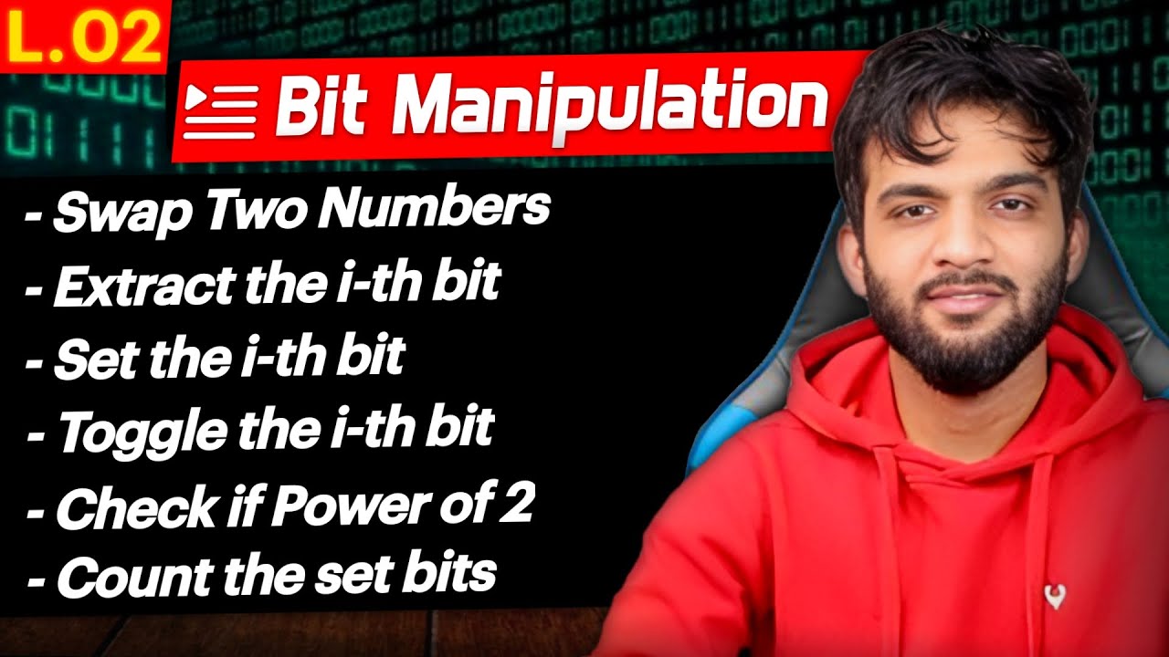 L2. Must Know Tricks in Bit Manipulation | Swap two numbers without third variable