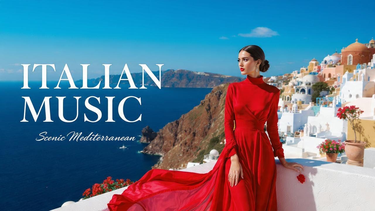 🎶 Italian Vibes & Mediterranean Music 🎶 2+ Hours Amalfi Coast & Lake Como Trip 4K