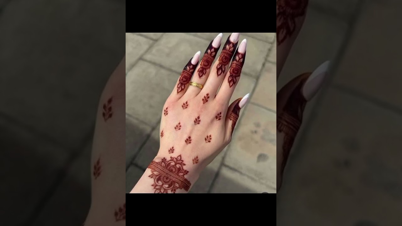 Beautiful mehdi  design 