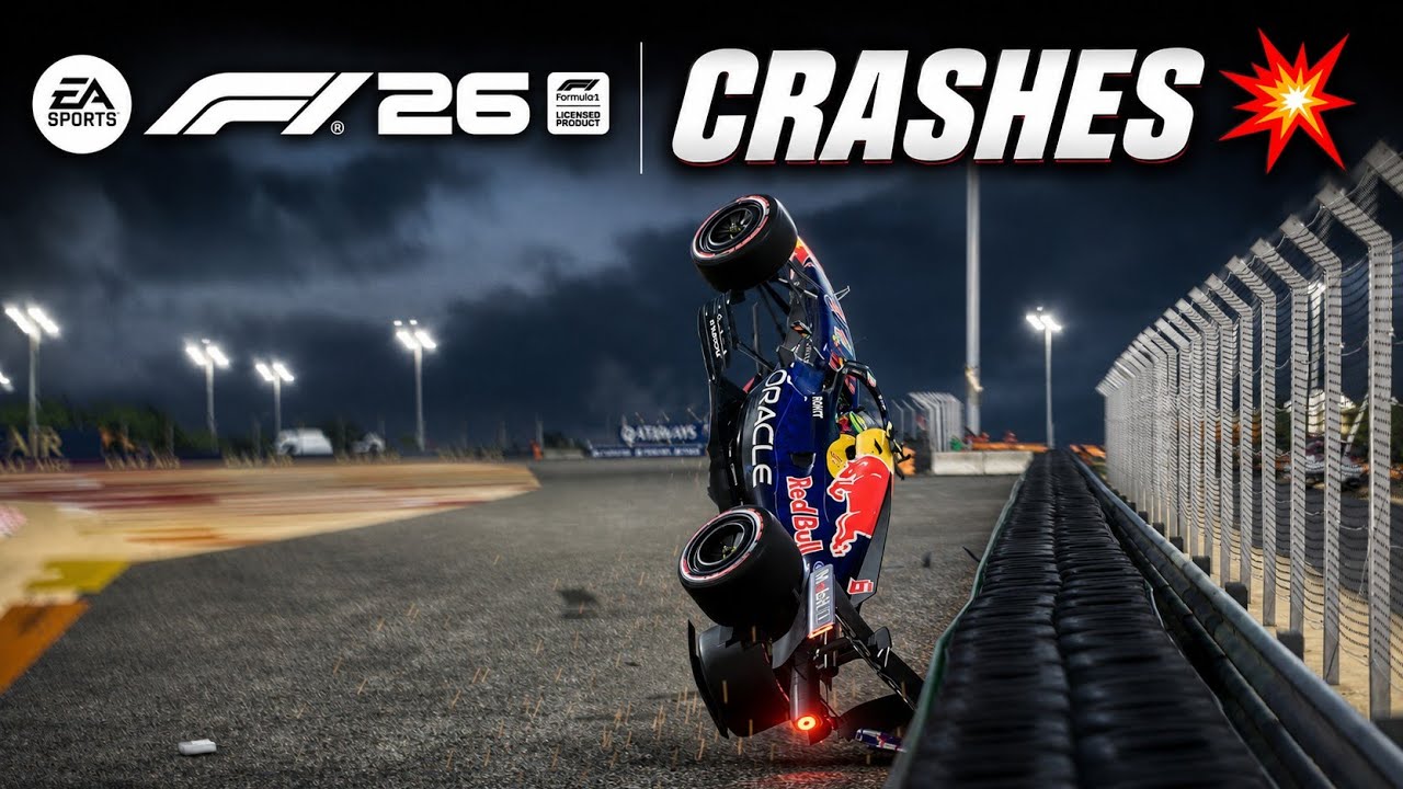 F1 2026 REALISTIC CRASH COMPILATION 💥5
