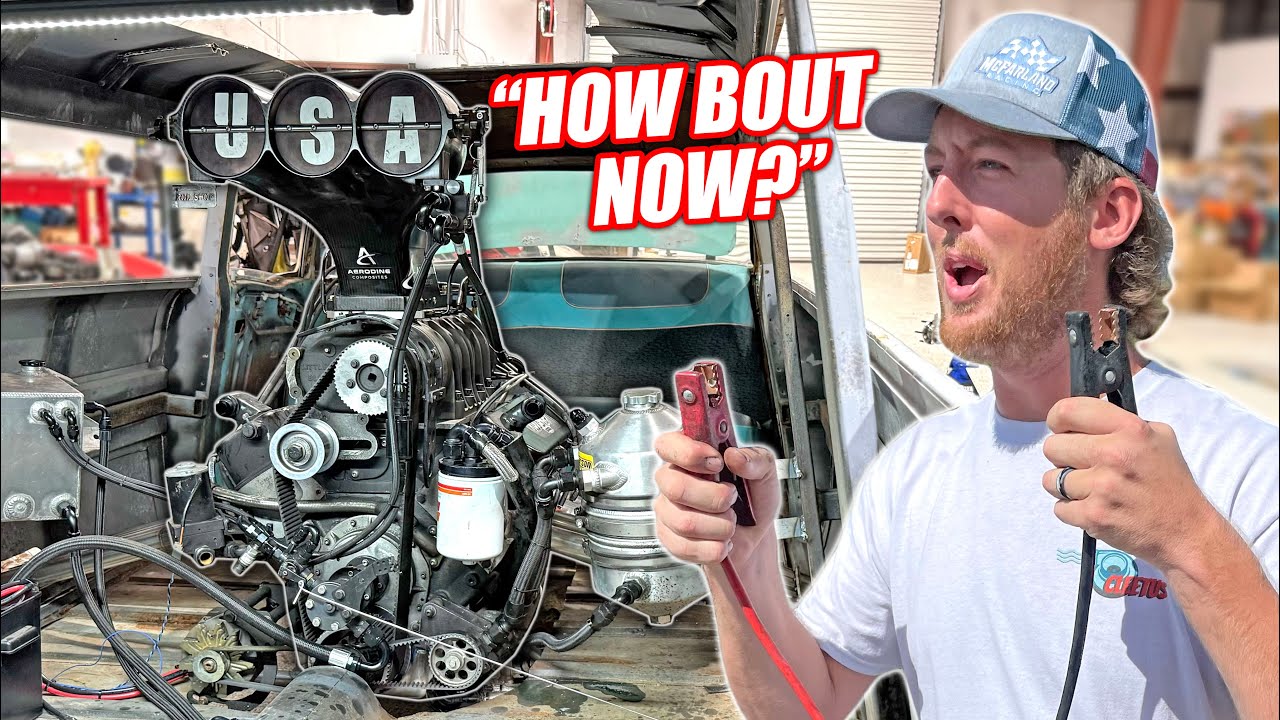 Our 1,500HP Big Block Limo is ALIVE!