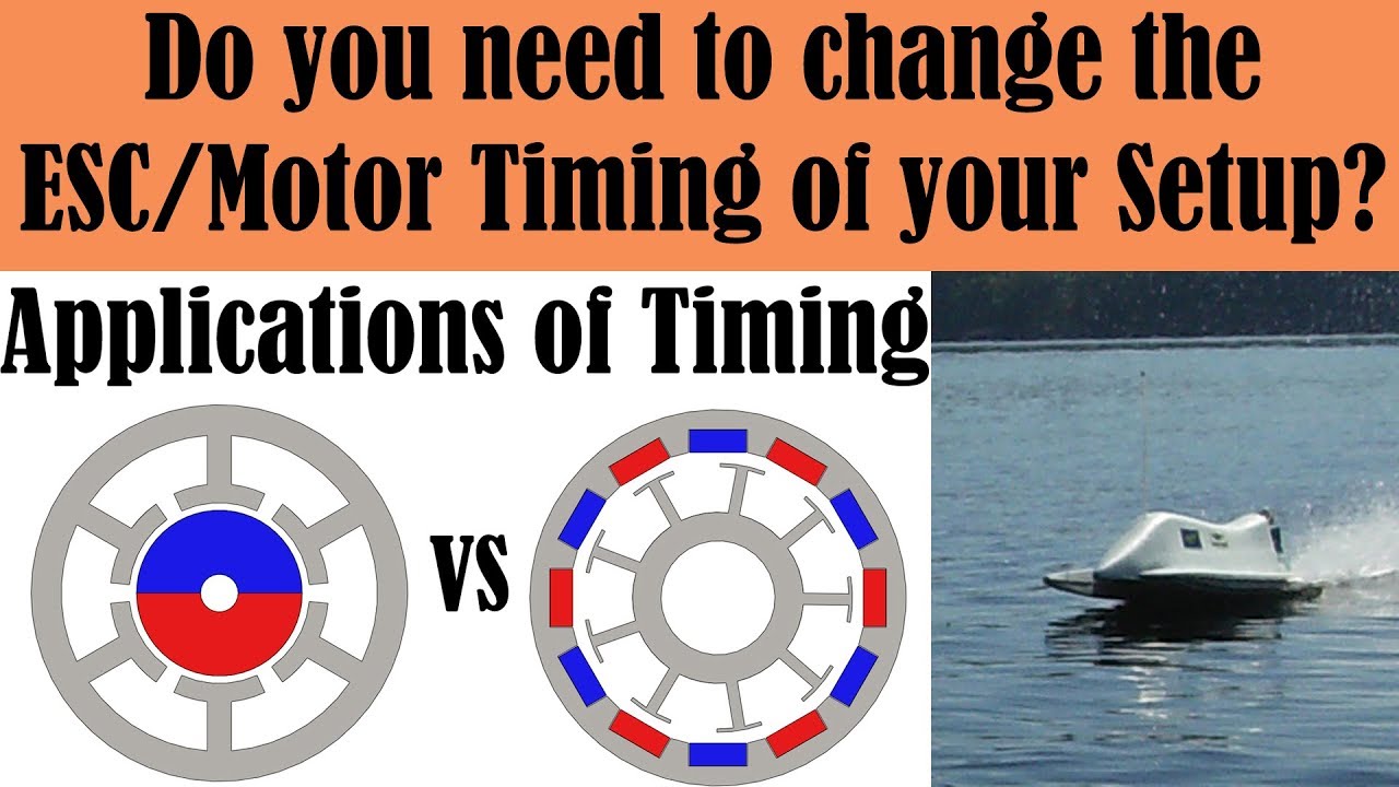 Applications of High and Low Brushless Motor Timing