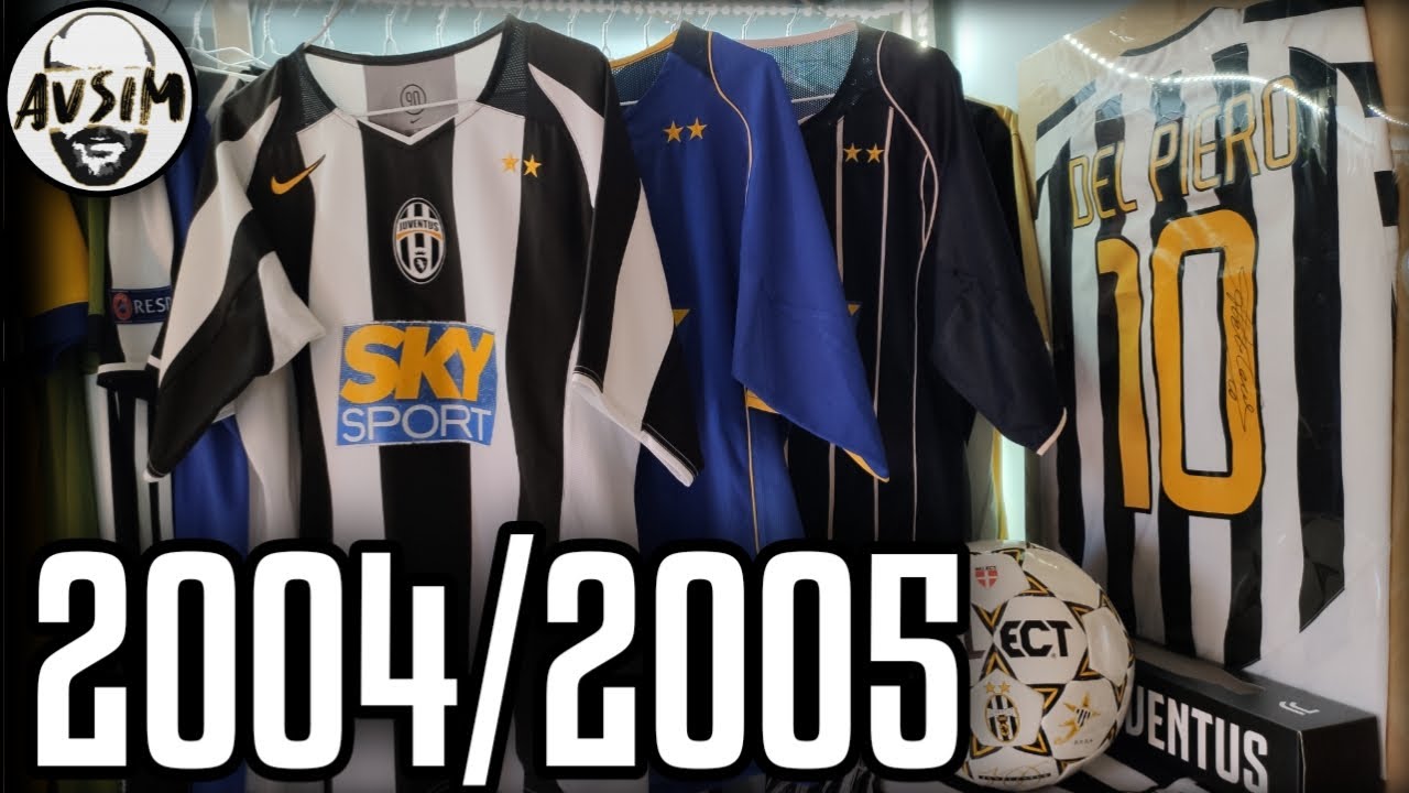 Le maglie della Juventus 2004/2005 ||| Avsim Shirts