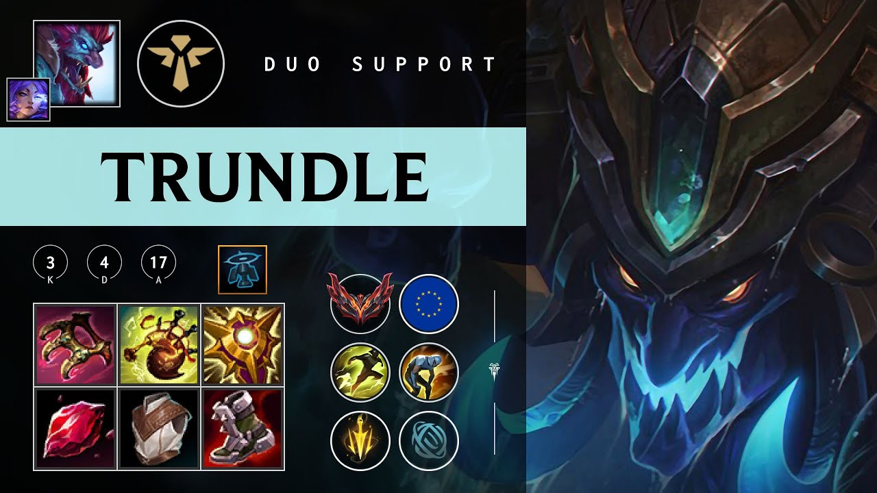 Trundle Support vs Nautilus - EUW Grandmaster Patch 26.01