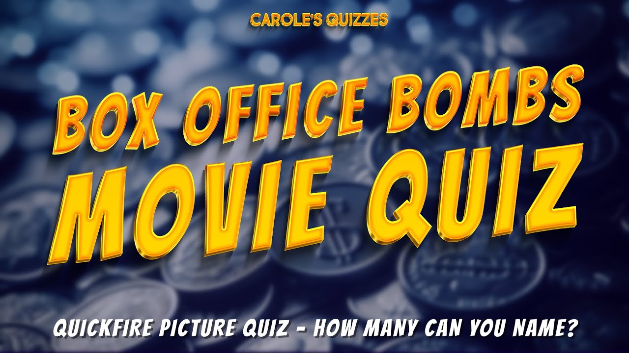 Box Office BOMBS Movie Quiz : Can You Name All 30 Films?