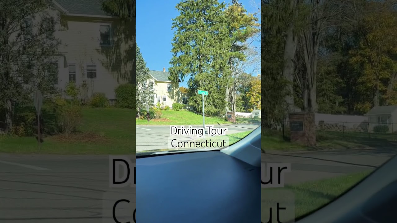 #drivewithme #tourist #connecticut #drivetour