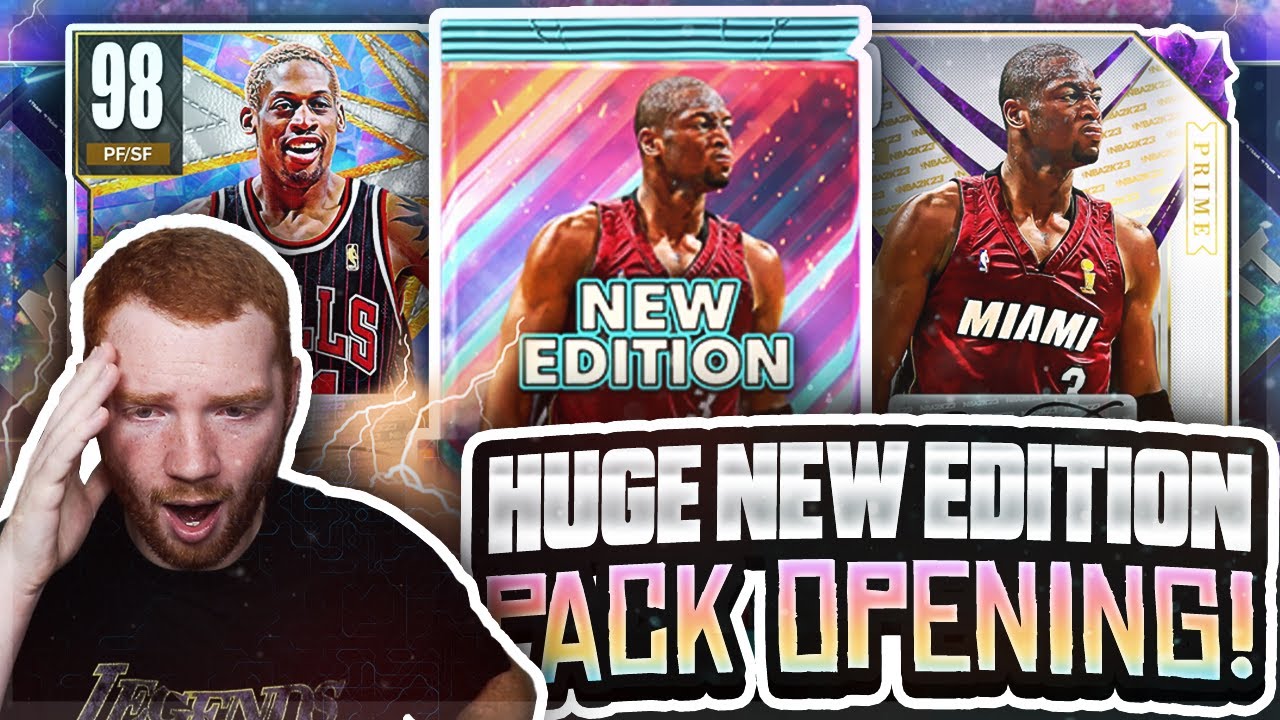 Huge *NEW EDITION* Pack OPENING!! Dark Matter DWYANE WADE! (NBA 2K23 MyTeam)