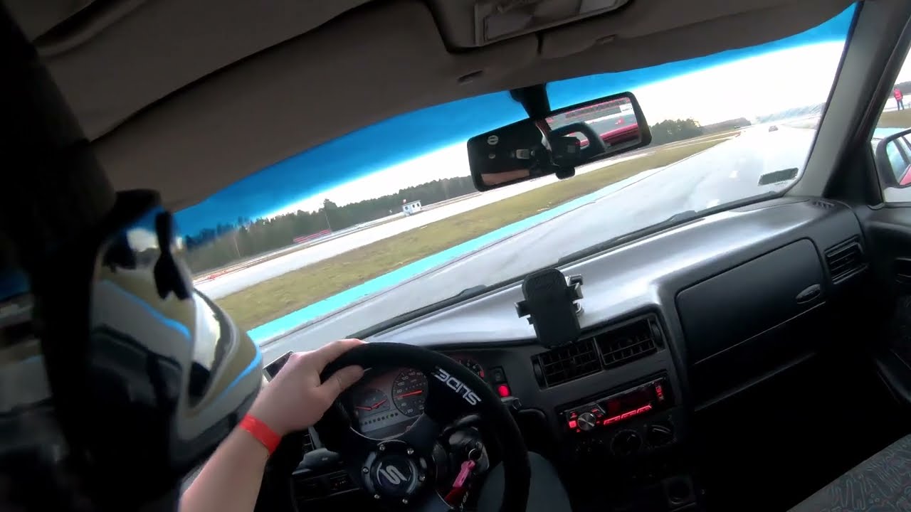 Seat Toledo 2.0 ABF &ndash; Fastest Lap at Tor Jastrząb Track Day onboard [1:31.607]