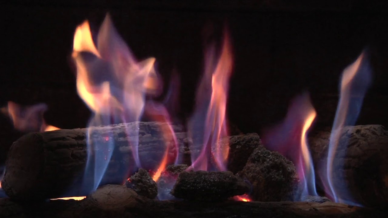 Sfondi rilassanti per meditazione - Caldo caminetto invernale con suoni