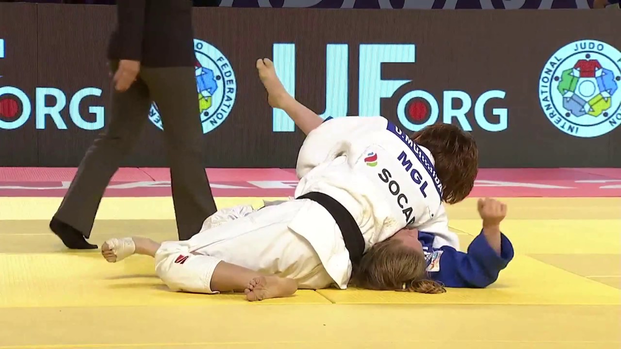 Munkhbat Urantsetseg's Newaza Technique Judo  ムンフバット 柔道 寝技