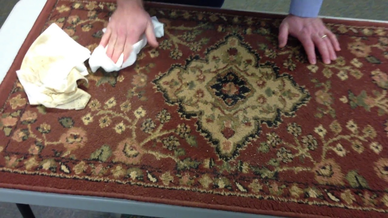 MicroSeal Rug Protector Demo