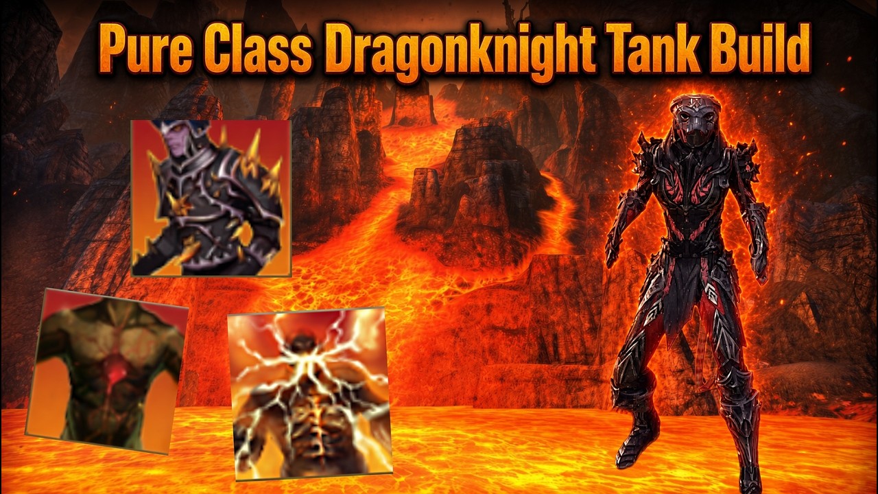 Pure Class Dragonknight Tank Build - ESO