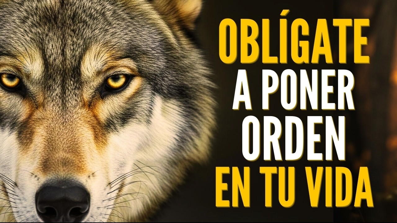 OBLÍGATE A ORGANIZAR TU VIDA O DESPERDICIARÁS LOS AÑOS QUE TE QUEDAN  | Reflexion del lobo
