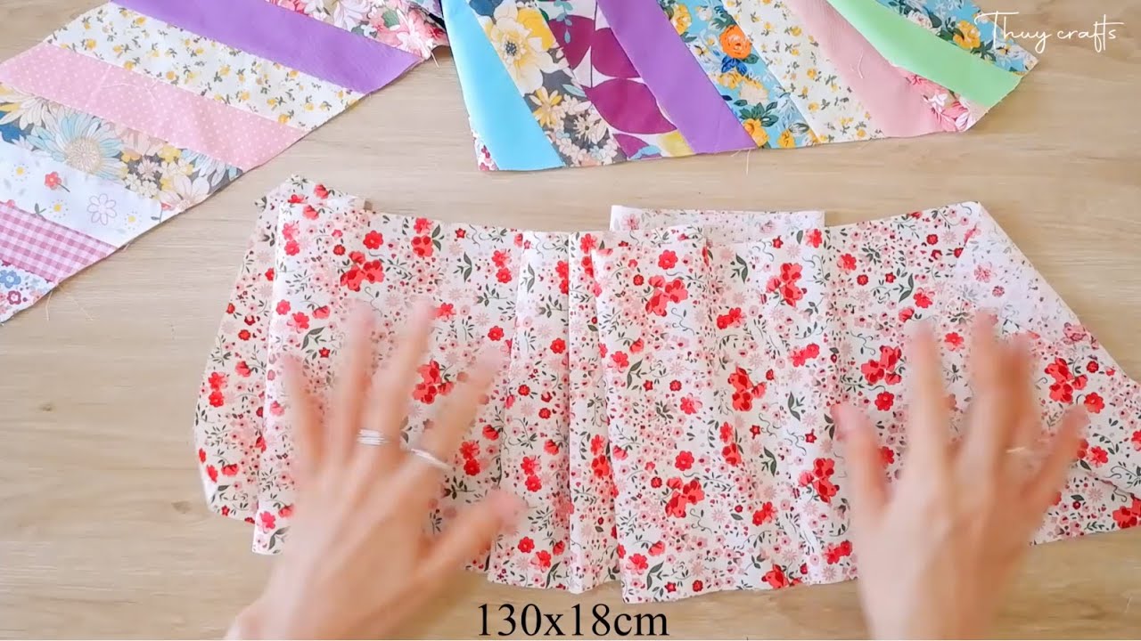 ✅ 2 Ideas For Scrap Fabric Sewing Project