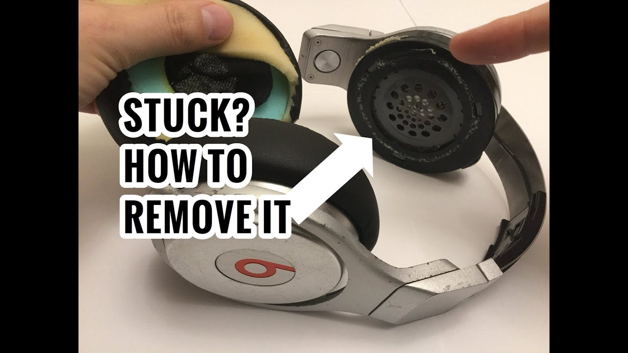 How to Remove Stuck Ear Cushion Plastic? Problem Fix for Beats Pro by Dre
