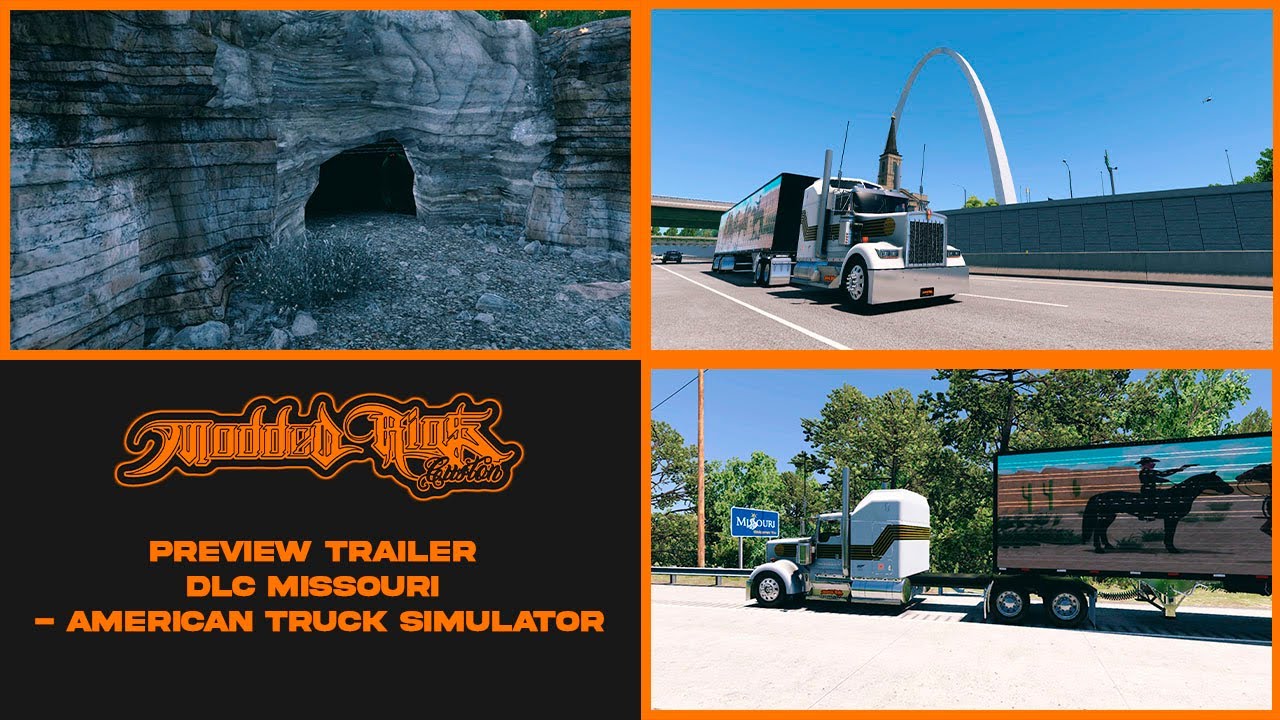 Preview Trailer DLC Missouri - American Truck Simulator @SCSSoftware