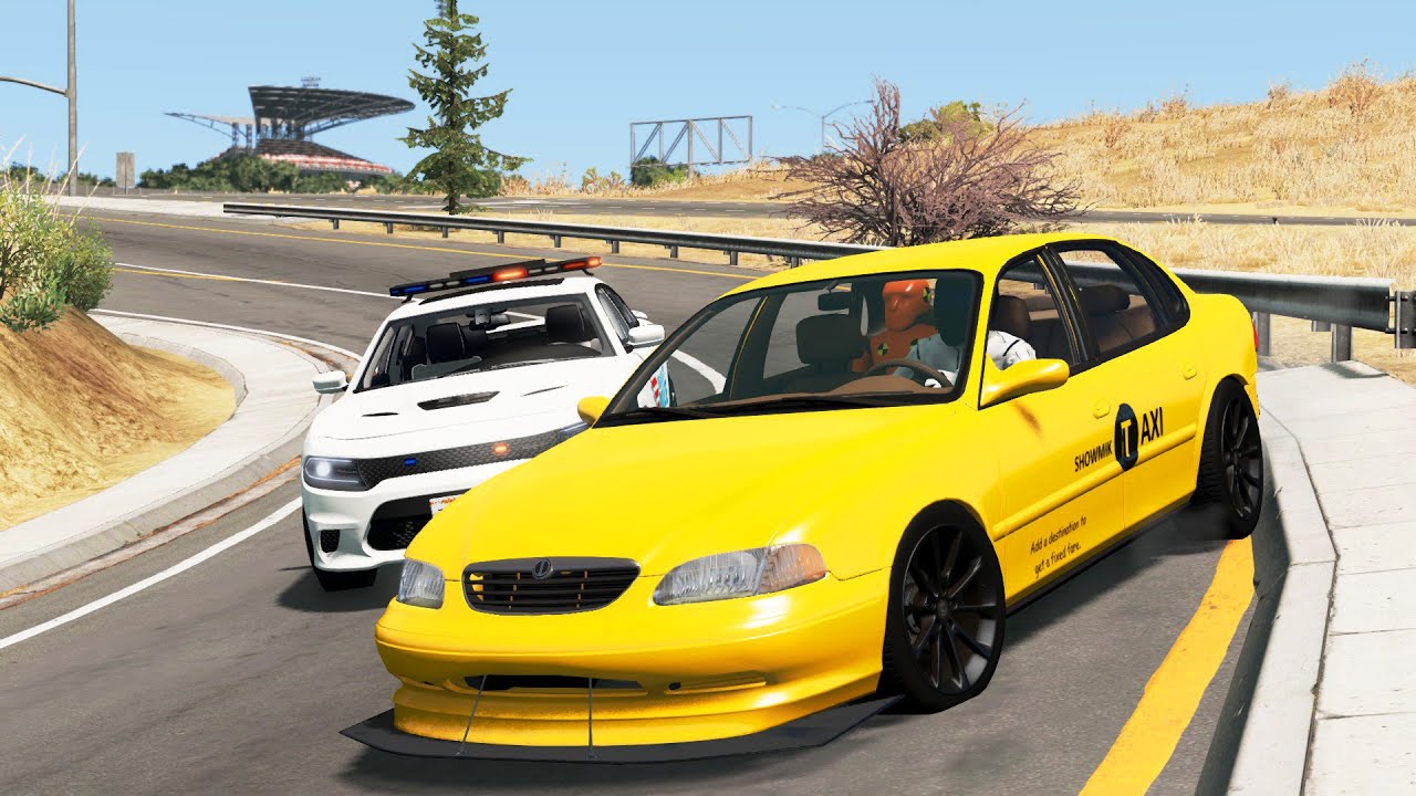 Taxi Driver Fails - BeamNG.Drive